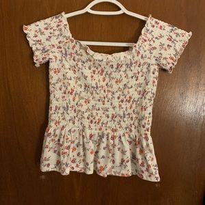 American eagle off the shoulder top